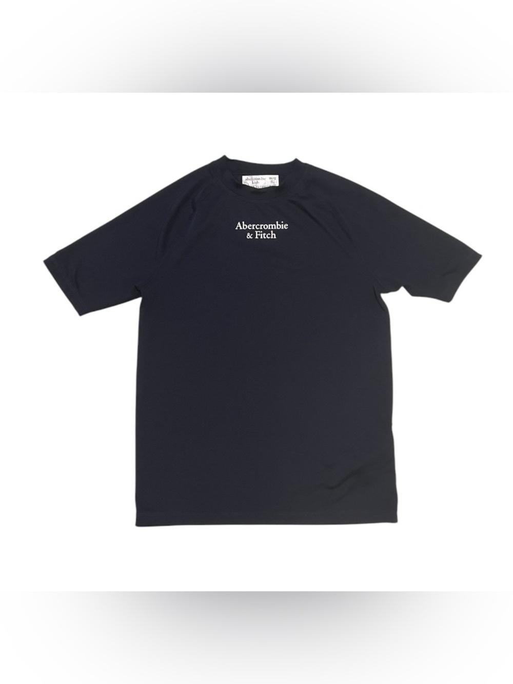 Abercrombie & Fitch Kids Short Sleeve Rash Guard | UPF 40+ | Navy Blue | Sz11/12